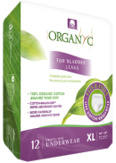 Organyc Protective Underwear (Extra Large) - 12 Pieces