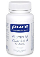 Pure Encapsulations Vitamin A 10,000iu - 120 Softgels