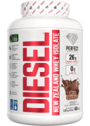 Perfect Sports Diesel 100% New Zealand Whey Isolate (Milk Chocolate) - 4Lbs