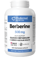 Preferred Nutrition Berberine 500mg - 240 V-Caps