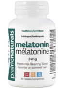 Prairie Naturals Melatonin 3mg - 90 Tabs