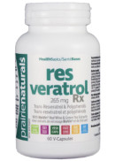 Prairie Naturals Resveratrol Rx 265mg - 60 V-Caps
