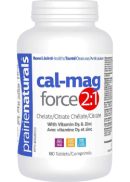 Prairie Naturals Cal-Mag Force 2:1 - 180 Tabs