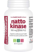Prairie Naturals Nattokinase 2000 FU 100mg - 60 V-Caps