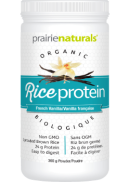 Prairie Naturals Organic Rice Protein (Vanilla) - 360g