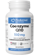 Preferred Nutrition Coenzyme Q10 150mg - 120 Softgels