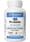 Preferred Nutrition IBS Probiotic 30 Billion - 45 V-Caps