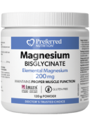 Preferred Nutrition Magnesium Bisglycinate 200mg - 120g