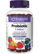 Preferred Nutrition Probiotic 5 Billion (Mixed Berry) - 60 Gummies