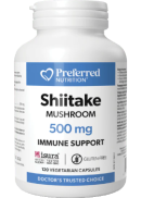 Preferred Nutrition Shiitake Mushroom 500mg - 120 V-Caps