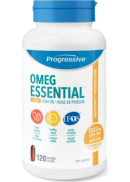 Progressive Nutritionals Omega-3 Essential + D - 120 Softgels