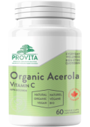 Provita Acerola Organic Vitamin C - 60 V-Caps