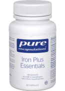 Pure Encapsulations Iron Plus Essentials - 60 Caps