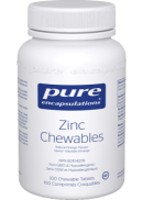 Pure Encapsulations Zinc Chewables (Natural Orange) - 100 Chew Tabs