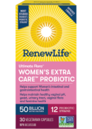 Renew Life Ultimate Flora Women's Extra Care 50 Billion - 30 V-Caps