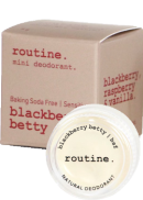 Routine Blackberry Betty Mini (Baking Soda Free Natural Deodorant) - 5g