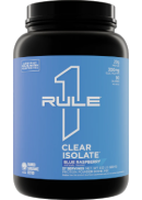 Rule 1 Proteins Rule 1 Clear Isolate (Blue Raspberry) - 1.52Lbs