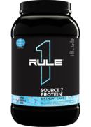 Rule 1 Proteins Rule 1 Source7 Protein (Birthday Cake) - 2Lbs - Rule 1