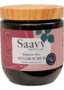 Saavy Naturals Bulgarian Rose Sugar Scrub - 340g
