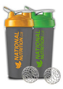 National Nutrition Shaker Cup Duo - 2 x 500ml
