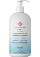 Shoosha Organic Sensitive Skin Baby Wash & Shampoo (Fragrance Free) - 251.4ml