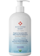 Shoosha Organic Sensitive Skin Baby Wash & Shampoo (French Lavender) - 251.4ml
