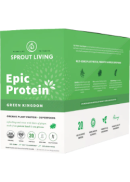 Sprout Living Epic Protein (Green Kingdom, Organic) - 16 x 38g