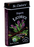 St. Claire's Organics Licorice Pastilles - 43g