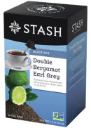 Stash Tea Double Bergamot Earl Grey (Black Tea) - 18 Tea Bags