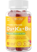 Suku Vitamins Vitamin D3 + K2 + B12 - 60 Gummies