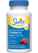 Swiss Natural Cranberry Extract 1,132mg - 90 Softgels