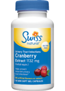 Swiss Natural Cranberry Extract 1,132mg - 90 Softgels