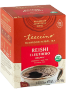 Teeccino Herbal Coffee Organic Mushroom Herbal Tea (Reishi Eleuthero) - 10 Tea Bags