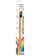 The Future Is Bamboo Adult Rainbow Soft Toothbrush - 1 Brush