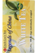 Uncle Lee's Tea Legends Of China White Tea - 100 Tea Bags