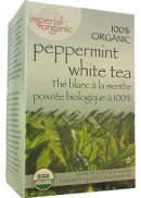 Uncle Lee's Tea Imperial Organic Peppermint White Tea - 18 Tea Bags
