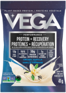 Vega Performance Protein + Recovery (Cream Vanilla) - 41g Packet