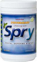 Xlear / Spry Spry Peppermint Gum - 550 Pieces