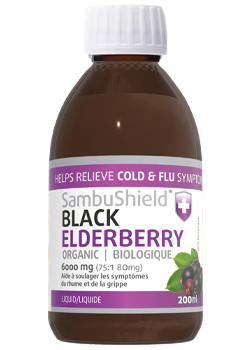 Sambushield Black Elderberry Syrup (Organic) - 200ml