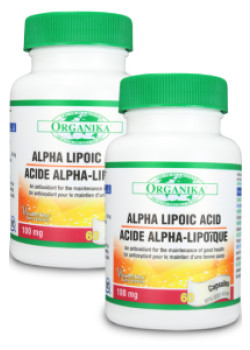 Alpha Lipoic Acid 100mg - 60 Caps + 60 Caps (2 For Deal) - Discontinued