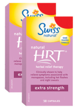 Natural Hrt Extra Strength - 50 Caps + 50 Caps (2 For Deal) - Swiss Natural
