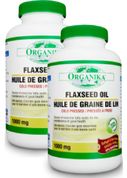 Flaxseed Oil 1000 - 180 Softgels + 180 Softgels (2 For Deal) - Discontinued