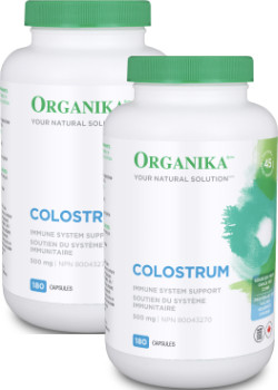 Colostrum 500mg - 180 + 180 Caps (2 For Deal)