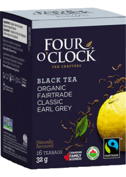 Organic Black Tea (Earl Grey) - 16 Tea Bags
