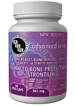 Advanced Bone Protection + Strontium - 60 Caps - Aor Advanced Bone Protection + Strontium - 60 Caps - Aor
