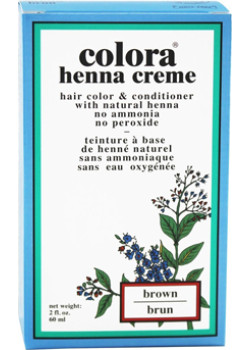 Henna Creme Hair Colour (Brown) - 59ml