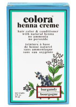 Henna Creme Hair Colour (Burgandy) - 59ml