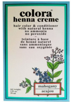 Henna Creme Hair Colour (Mahogany) - 59ml