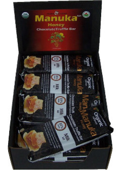 Organic Manuka Honey Truffle Bar (Milk Chocolate) - 6 x 70g Bars - Ecoideas