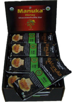 Organic Manuka Honey Truffle Bar (Mint) - 6 x 70g Bars